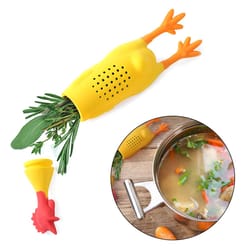 chicken pot stew soup seasoning pot, creative kitchen gadget, chicken screams spice box