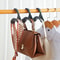 Space Saving Handbag Hanger Hook Closet Organizer Rack For Bags Caps Scarves Hats MultiPurpose Ward 0