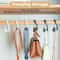 Space Saving Handbag Hanger Hook Closet Organizer Rack For Bags Caps Scarves Hats MultiPurpose Ward 3