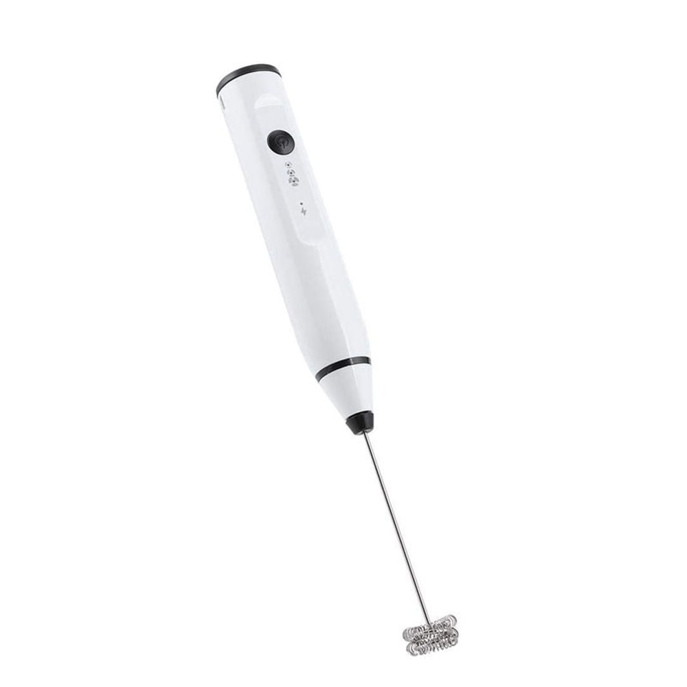 Electric Blender Whisk Mixer, USB Mini Handheld Milk Frother for Coffee, Cappuccino