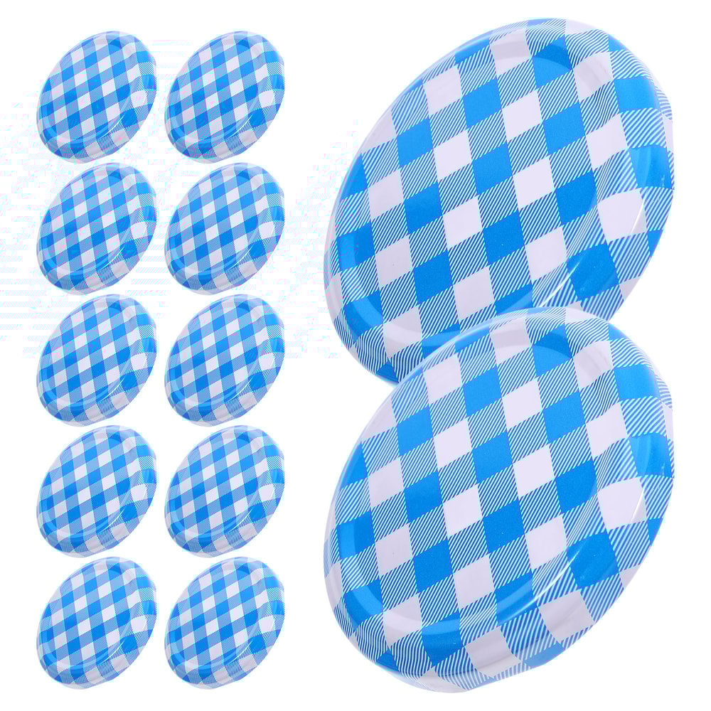 Tinplate Lid Glass Jar Covers Airtight Sealing Caps For Jam Pickles Mason Jars 1