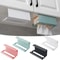 Multi-functional Tissue Box, Under Cabinet Paper Towel Holder, Iron Strong Load-bearing Paper Towel Rack, Desk Kitchen