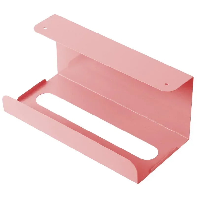 Multi-functional Tissue Box, Under Cabinet Paper Towel Holder, Iron Strong Load-bearing Paper Towel Rack, Desk Kitchen