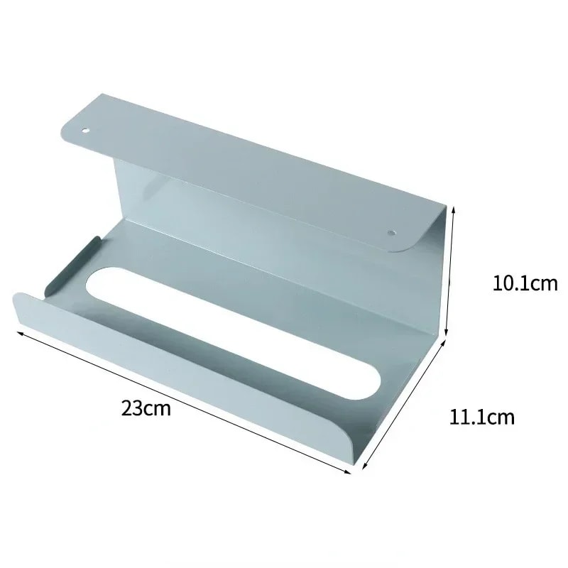 Multi-functional Tissue Box, Under Cabinet Paper Towel Holder, Iron Strong Load-bearing Paper Towel Rack, Desk Kitchen