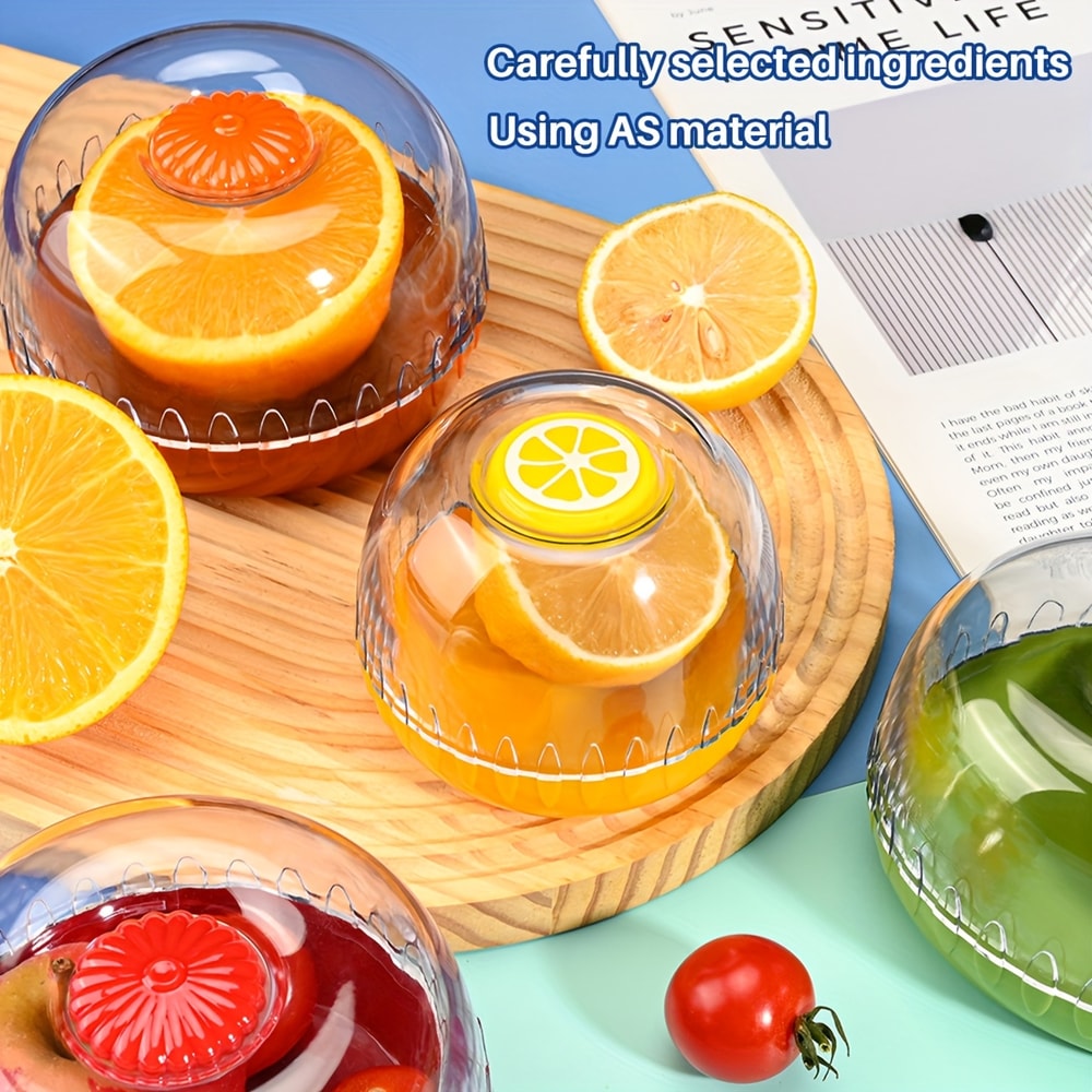 Portable Fresh Storage FoodGrade Fruit Box Airtight Crisper Containers For Tomatoes Avocado Vegetab 3