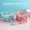 Windproof Clothes Clothespin With Storage Basket Plastic Clips For Laundry Hanging Clips For Drying 3