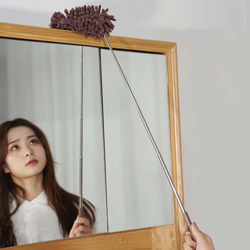 Multifunctional Lengthen Duster Stainless Steel Dust Brush For Home And Auto Interior Cleaning Ceil 1