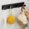 Heavy Duty Adhesive Towel Hooks Stick On Hanger Waterproof Stainless Steel For Kitchen Bathroom Hom