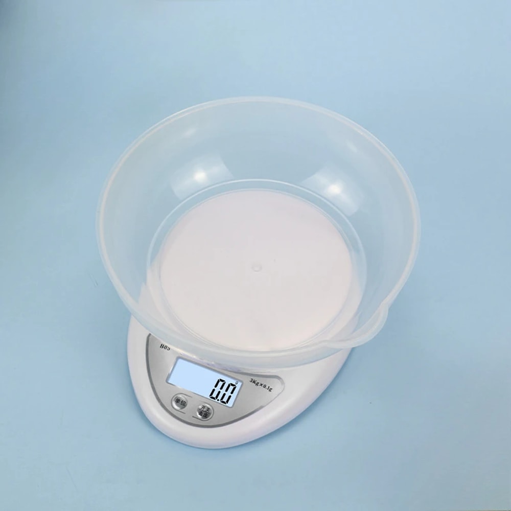 LED Portable Digital Scale, Small Kitchen Weighing Scale, Food Balance Measuring Weight