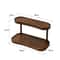 Bamboo Wooden Cup Holder For Coffee Bar Makeup Organizer For Vanity Mug Display Rack Kitchen Storag 7