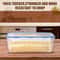 Airtight Food Storage Container Reusable Food Storage Box Flip Top Kitchen Organizer 2
