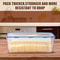 Airtight Food Storage Container Reusable Food Storage Box Flip Top Kitchen Organizer 2