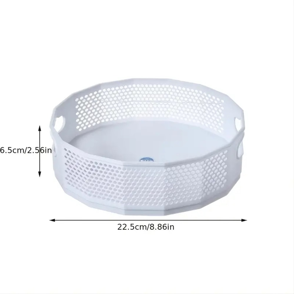 Plastic Storage Rack for Bathroom, Kitchen, Fruit Tray, and Oil Seasoning Bottle Organizer