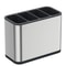 Silverware Caddy, Cutlery Organizer, Stainless Steel Utensil Drying Rack with Divided Compartments