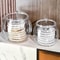 Flour Grains Candy Cookie Plastic Jar With Airtight Lid For Food Storage Canister 2