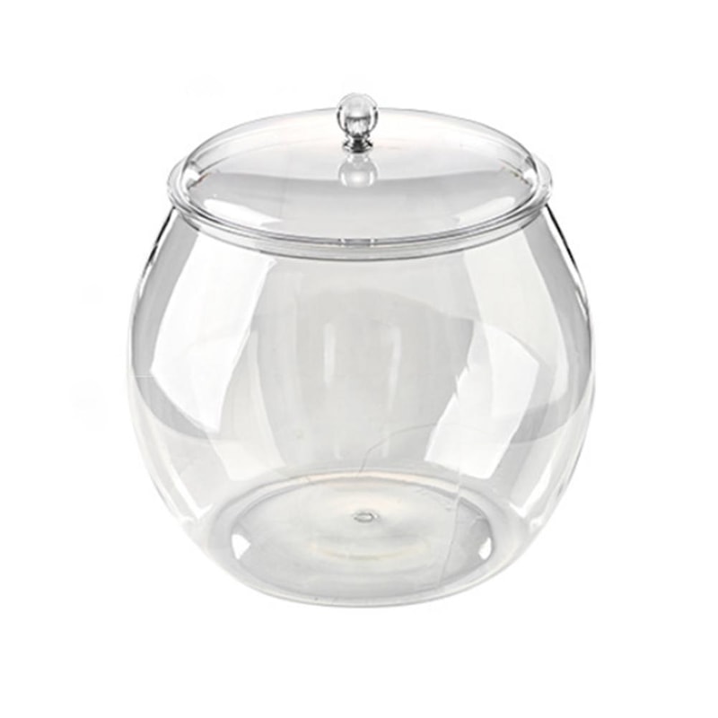 Flour Grains Candy Cookie Plastic Jar With Airtight Lid For Food Storage Canister 8