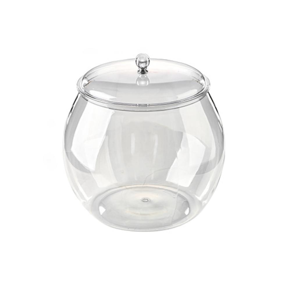 Flour Grains Candy Cookie Plastic Jar With Airtight Lid For Food Storage Canister 6