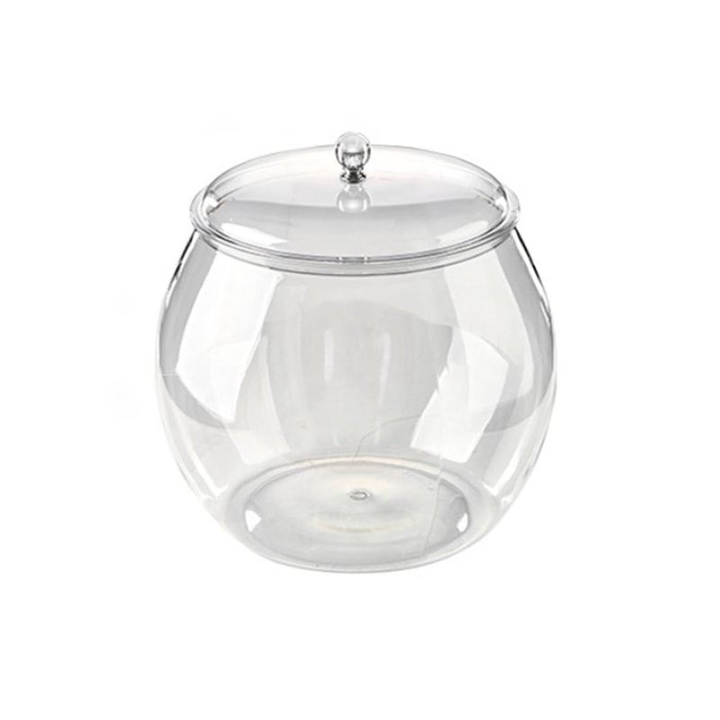 Flour Grains Candy Cookie Plastic Jar With Airtight Lid For Food Storage Canister 6