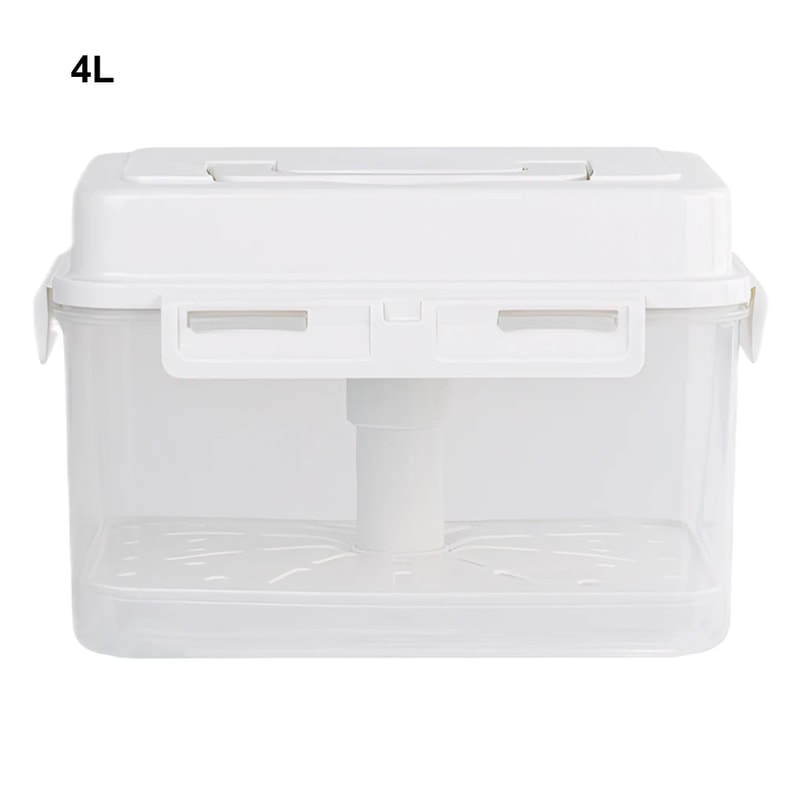 Pickle Jar With Press Plate Leakproof Storage Kitchen Organizer For Gherkin Sauerkraut Kimchi Olive 6