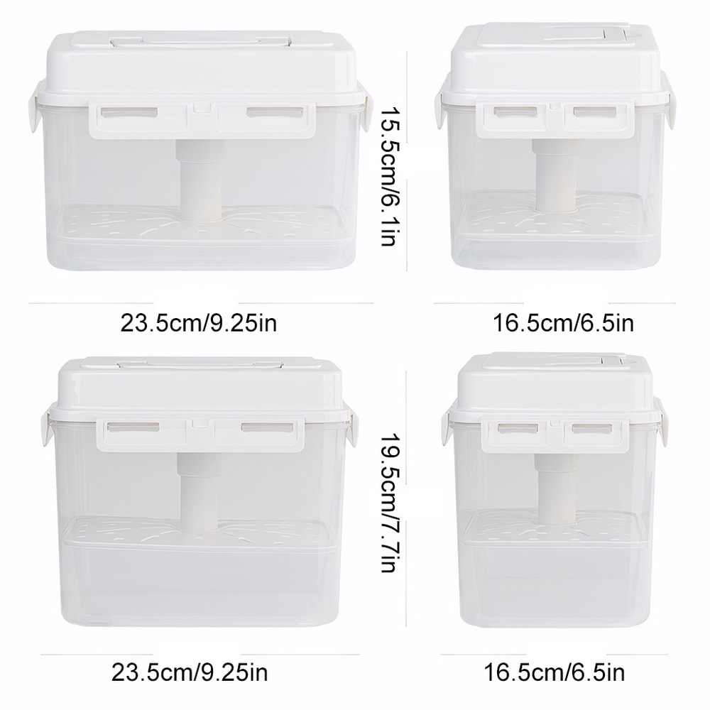 Pickle Jar With Press Plate Leakproof Storage Kitchen Organizer For Gherkin Sauerkraut Kimchi Olive 5