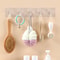 Transparent Holder Rack for Bathroom Towel, Sponge Storage, Living Room Hat Clothes Seamless Hook Organiser