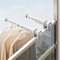 Thickened Portable Folding Hangers Extendable Travel Clothes Drying Rack Space Saving Design 2