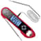 Digital Food Kitchen Thermometer DualProbe Waterproof Meat Cooking Grilling Rotating LCD Screen Wit 0
