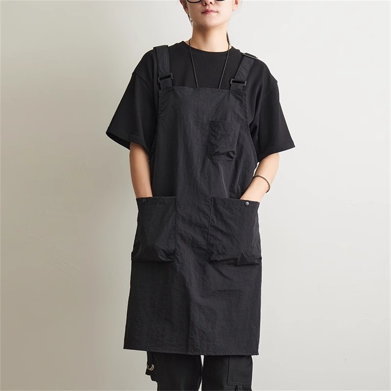Waterproof Apron for Outdoor Barber, Coffee Shop, Unisex Kitchen Workwear Apron