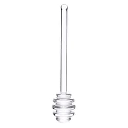glass honey mixing stirrer, 6inch honey dipper stick, honey spoon for honey jar dispenser