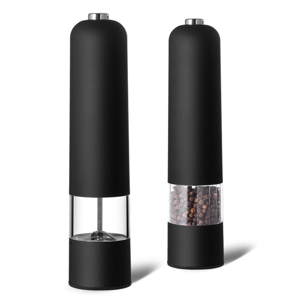 Electric Battery Salt And Pepper Grinder Kitchen Plastic Mill Grinder For Pepper Powder 2