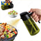 Olive Oil Dispenser Dark Glass Oil Sprayer Black Lightproof Cooking Sprayer For Salads BBQ Barbecue 0
