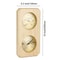 Mechanical Wood Sauna Thermometer Hygrometer WallMounted Spa Accessory No Battery Required For Fami 4