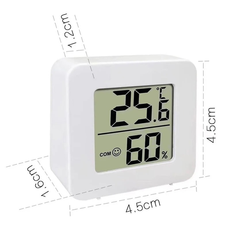 Mini Room Temperature And Humidity Meter LCD Digital Thermometer Indoor Hygrometer Sensor Weather S 8