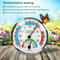 Mini Round Pointer Temperature Meter, Thermometer, Hygrometer for Room Climate Control