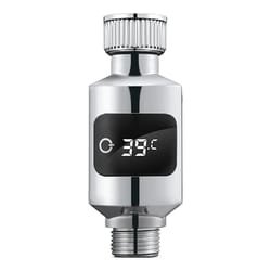 shower water thermometer led display, household shower head water temperature monitor