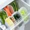 Refrigerator Organizer Bins, Fridge Storage Box for Food and Seasoning Organizer