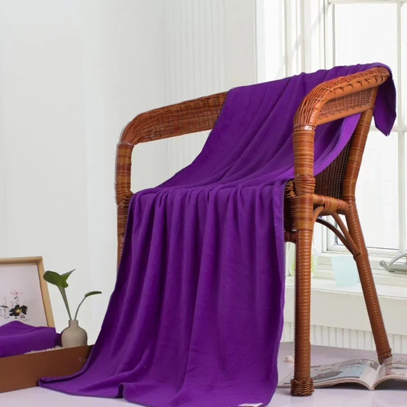 Large Microfibre Bath Towel, Comfortable Beach Towel, Fast Drying, Water Absorbent, Breathable Towel