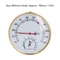 Multipurpose Sauna Thermometer Hygrometer with Clear Scale, Simultaneous Display for Home Sauna