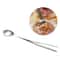 Stainless Steel Tasting Spoon Tweezers Dual Function Chef Cooker Spoon for Party Kitchen Accessories