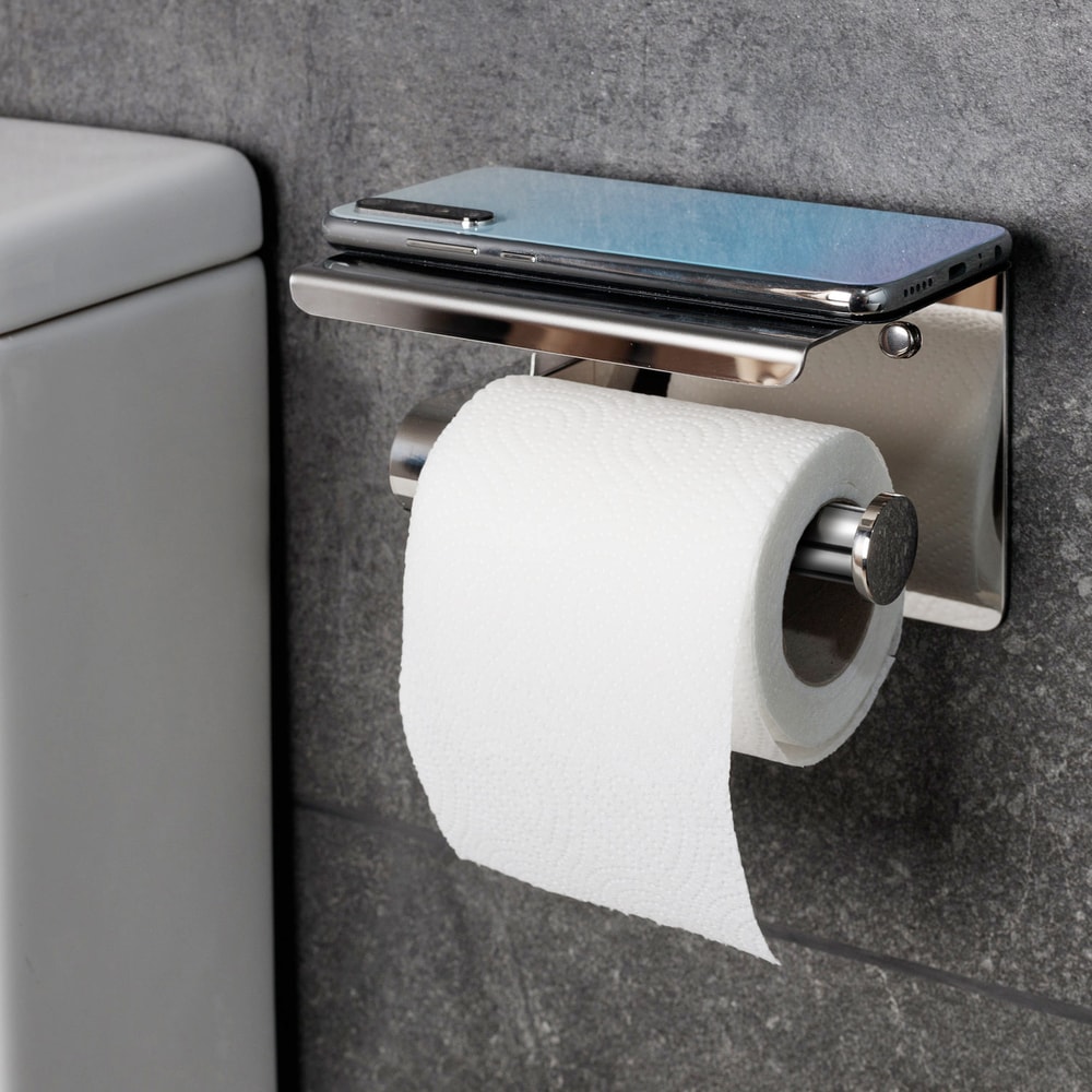 Spindle Rod for Toilet Paper Holder, Retractable Spring Box, Bathroom Supply