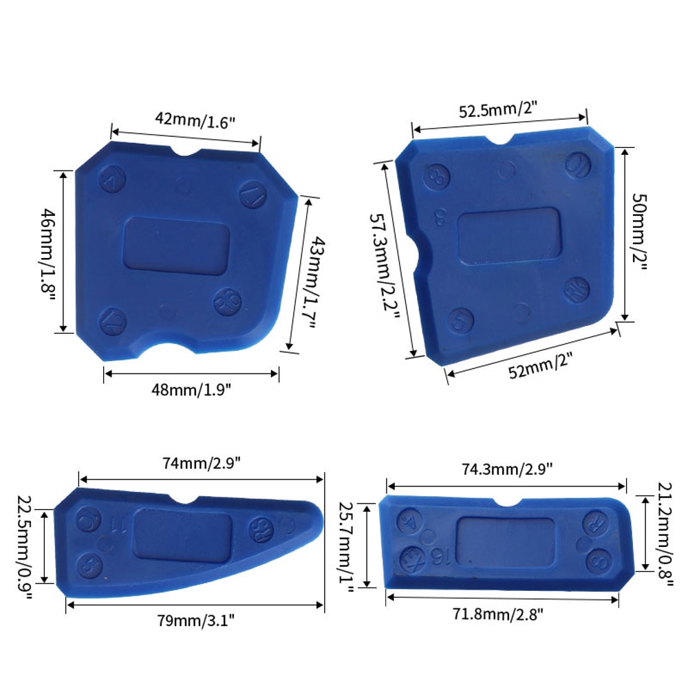 Silicone Glass Cement Scraper Sealant Grout Remover Tool For Home Finishing And Cleaning 5