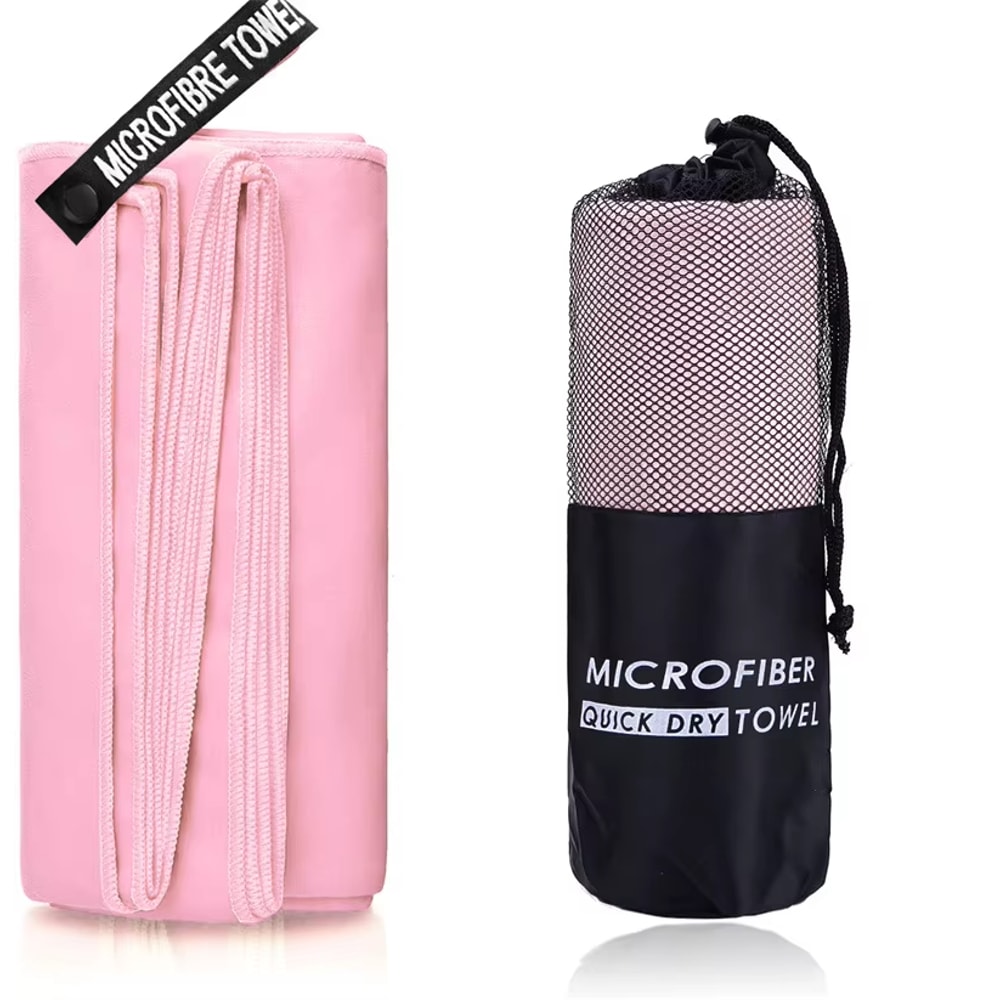 Absorbent Microfiber Bath Towel, Quick-Drying, Strong Absorbent Microfiber