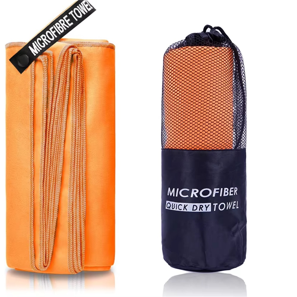 Absorbent Microfiber Bath Towel, Quick-Drying, Strong Absorbent Microfiber