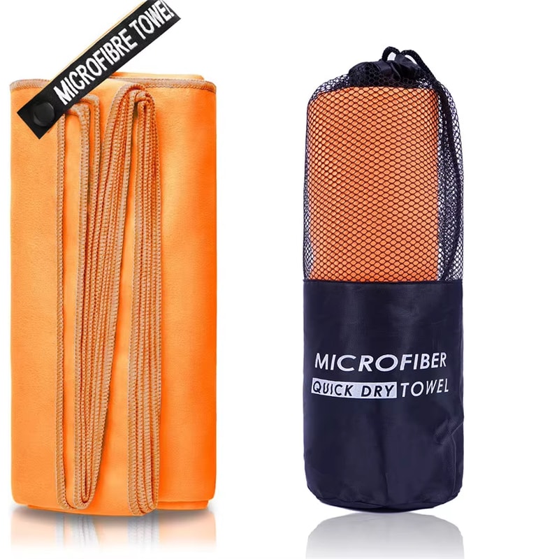 Absorbent Microfiber Bath Towel, Quick-Drying, Strong Absorbent Microfiber