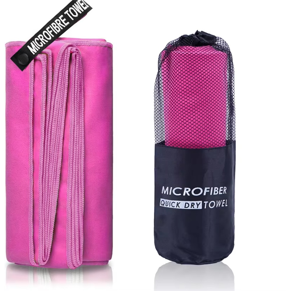 Absorbent Microfiber Bath Towel, Quick-Drying, Strong Absorbent Microfiber