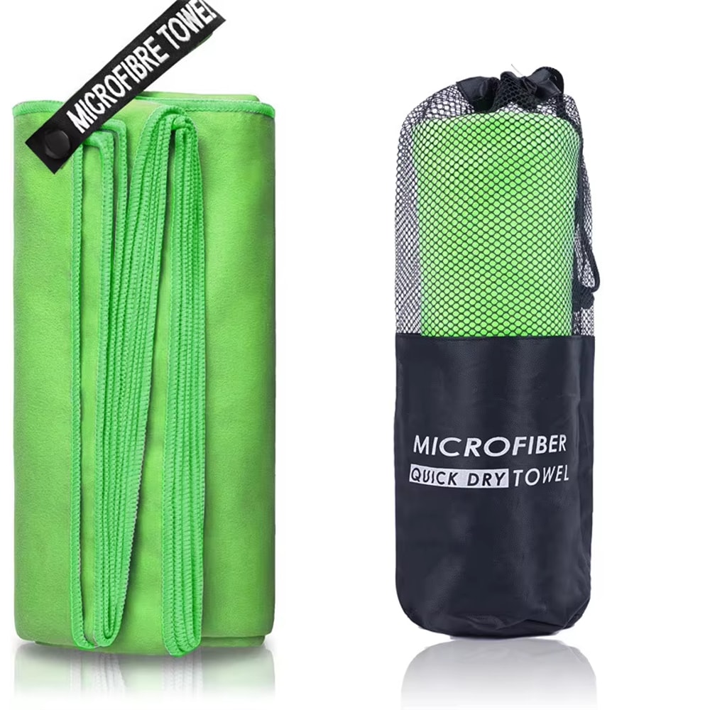 Absorbent Microfiber Bath Towel, Quick-Drying, Strong Absorbent Microfiber
