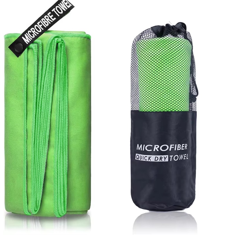 Absorbent Microfiber Bath Towel, Quick-Drying, Strong Absorbent Microfiber