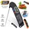 Foldable Food Thermometer, Instant Read Meat Temperature Probe, Digital Kitchen Thermometer for Cooking BBQ Milk Fry