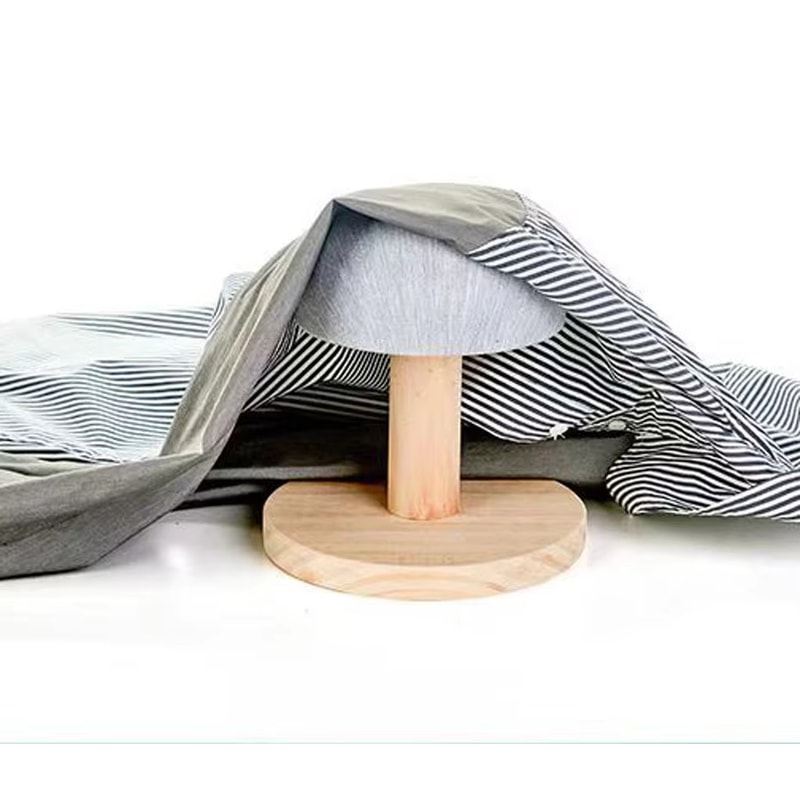 Wooden Ironing Board Mini Pad Padded Sleeve Pillow Board Curved Home Aid For Small Table Top 2