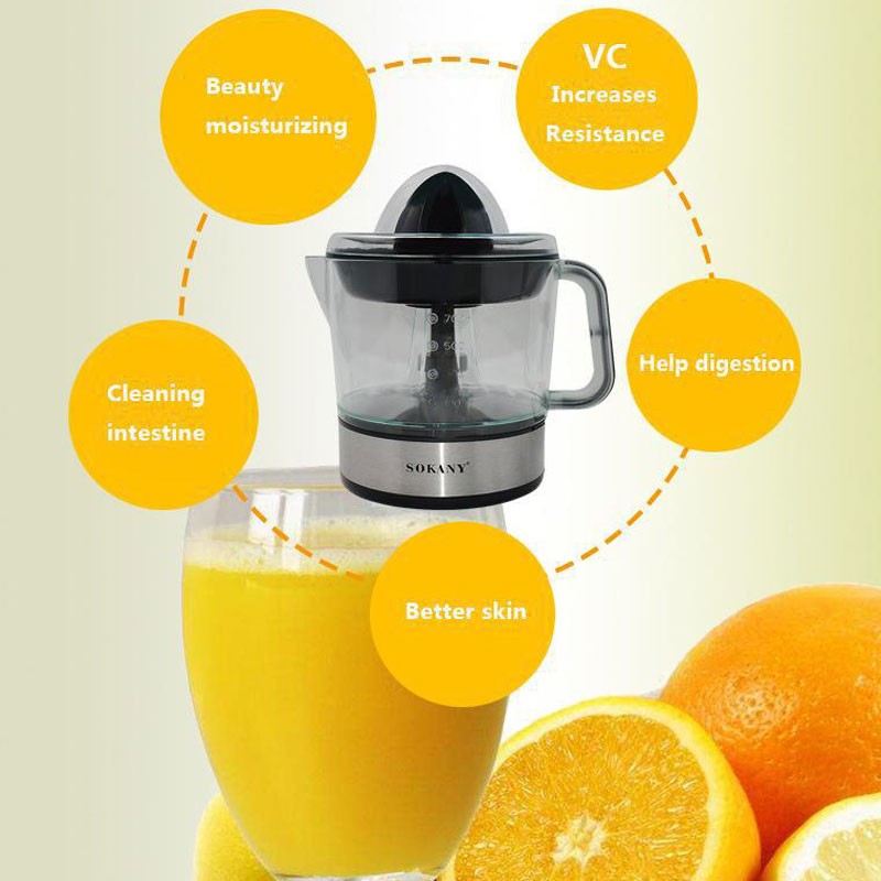 Electric Citrus Juicer, Orange Juice Squeezing Machine, Home Kitchen Lemon Squeeze